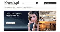 Desktop Screenshot of krumik.pl