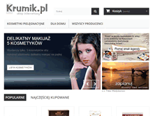 Tablet Screenshot of krumik.pl